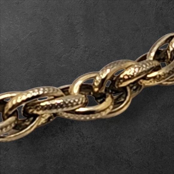 Sarah Coventry Womens Vintage Gold Tone Chain Necklace - Picture 3 of 5